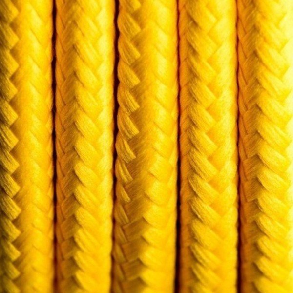 Wanda sárga állólámpa, fehér búrával és sárga kábellel - Ragaba-image-1