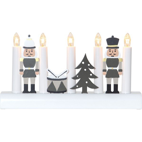 Konnektorhoz csatlakoztatható LED gyertyatartó (magasság 15 cm) Julia – Star Trading-image-2