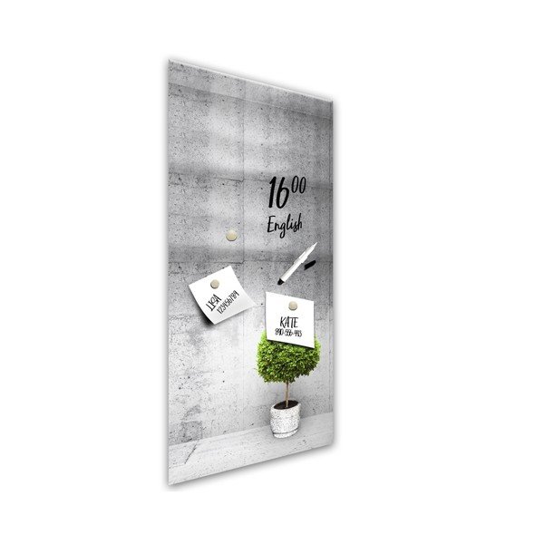 Beton mágneses tábla, 30 x 60 cm - Styler-image-2