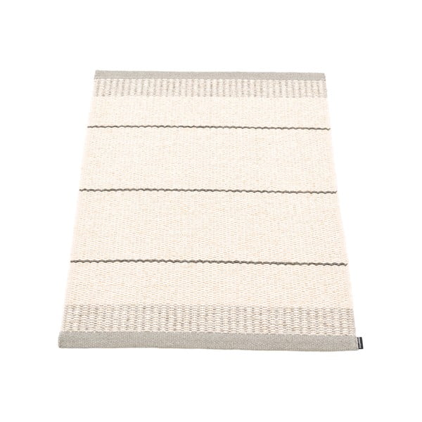 Világosszürke-krémszínű kültéri-beltéri szőnyeg 60x85 cm Belle Warm Grey – Pappelina