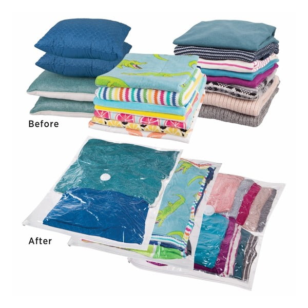 Storage 3 db nagyméretű vákuumos ruhazsák - iDesign-image-1