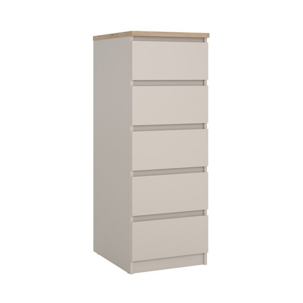 Krémszínű komód 40x111x50 cm Naia – Tvilum