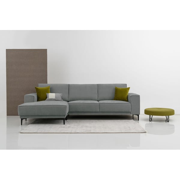 Sötétszürke sarokkanapé (bal oldali) Copenhagen – Scandic-image-1