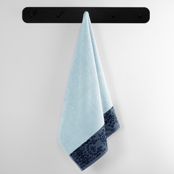 Kék frottír pamut fürdőlepedő 70x140 cm Crea – AmeliaHome-image-1