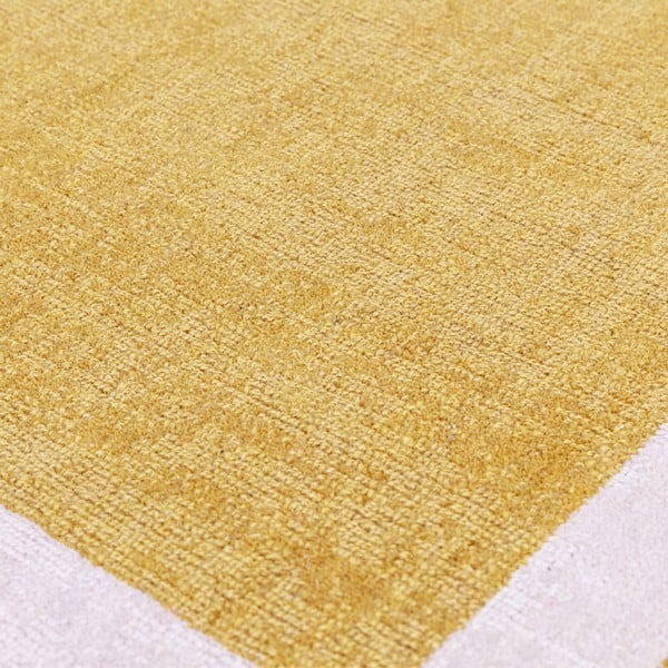 Okkersárga kézi szövésű gyapjú szőnyeg 68x240 cm Albi – Asiatic Carpets-image-2