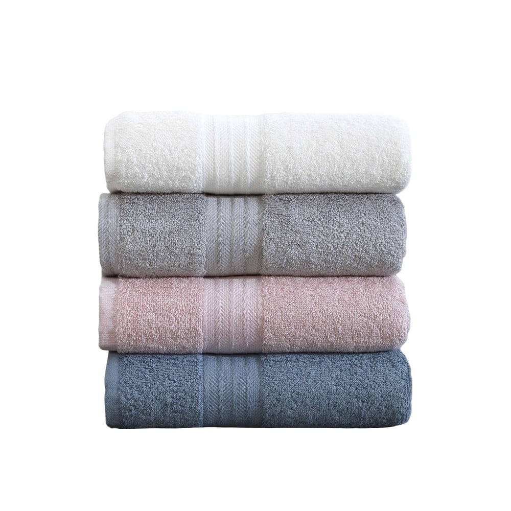 Frottír pamut törölköző szett 4 db-os 50x85 cm Mabel  Foutastic