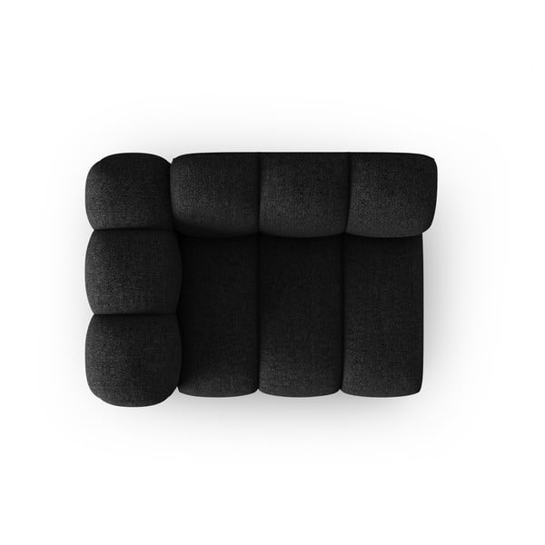 Feketés antracitszürke kanapé modul (bal oldali) Lupine – Micadoni Home-image-2