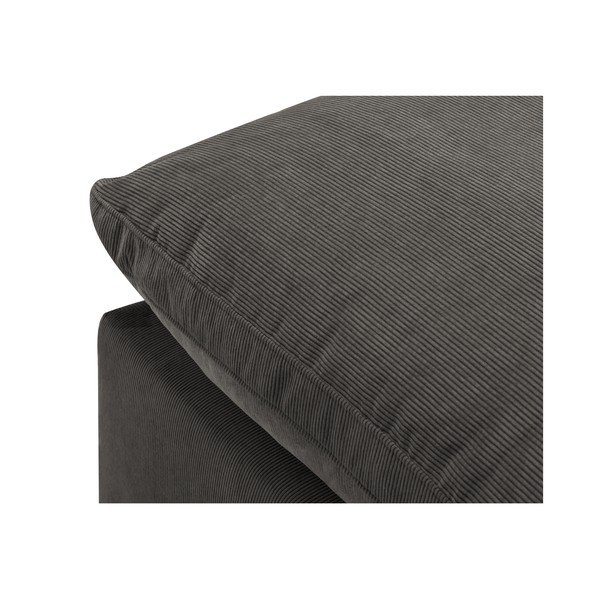Galaxy sötétbarna sarokrész moduláris kordbársony kanapéhoz, jobb oldali - Windsor & Co Sofas-image-4