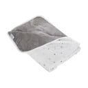 Fehér-szürke pamut gyerek takaró 80x80 cm Strenenzauber – Roba