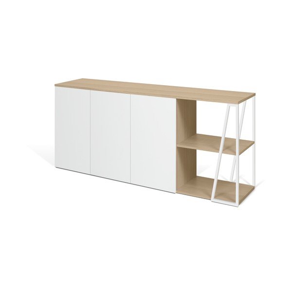 Fehér komód, szélesség 190 cm Albi - TemaHome-image-3