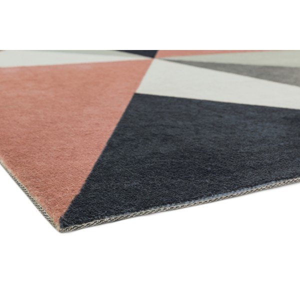 Riley Carisso rózsaszín-szürke szőnyeg, 200 x 290 cm - Asiatic Carpets-image-3