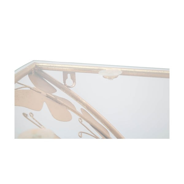 Aranyszínű éjjeliszekrény Butterfly – Mauro Ferretti-image-1