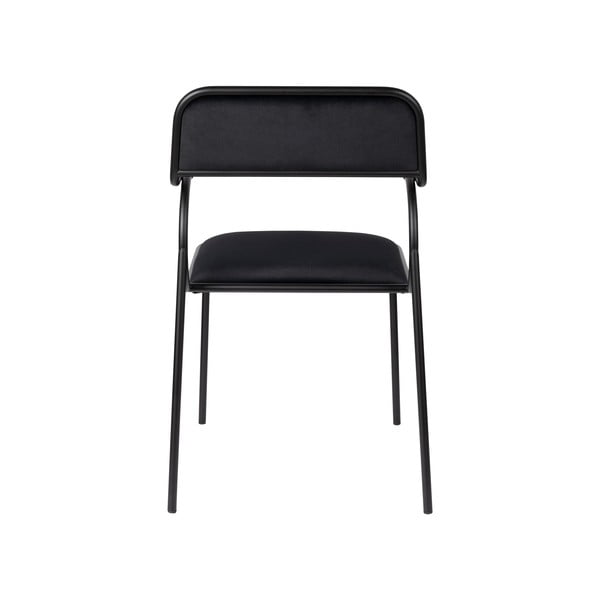 Fekete étkezőszék szett 2 db-os Alba – Zuiver-image-3