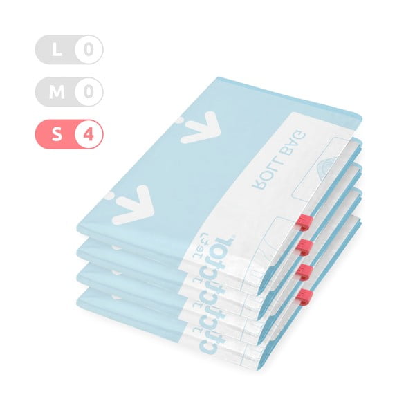 Vákuumzsák készlet 4 db-os Roll Up S – Compactor-image-1