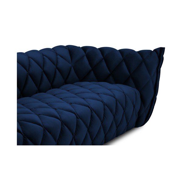 Sötétkék bársony kanapé 228 cm Flandrin – Interieurs 86-image-4