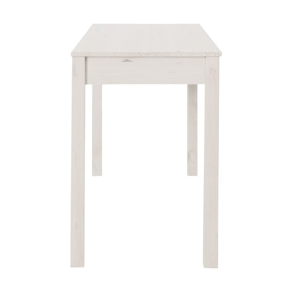Gava fehér borovi fenyő íróasztal, hosszúság 100 cm - Støraa-image-4