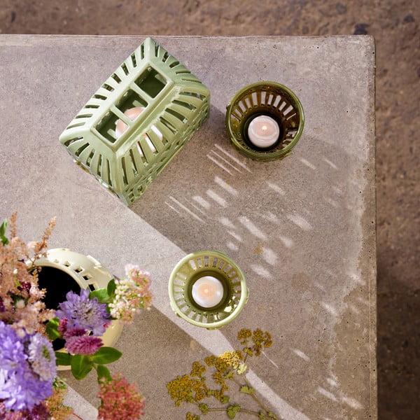 Kerámia gyertyatartó Orangery – Kähler Design-image-2