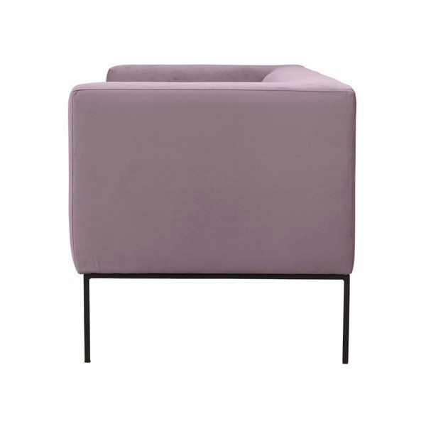 Neptune púderrózsaszín bársony kanapé, 145 - Windsor & Co Sofas-image-3