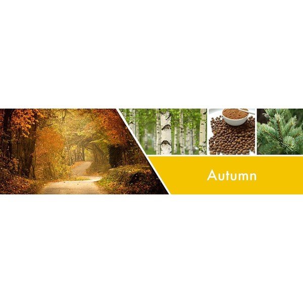 Autumn illatgyertya üvegben, égési idő 35 óra - Goose Creek-image-1