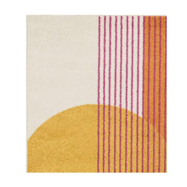 Sárga-narancssárga szőnyeg 160x230 cm Muse Orange Retro – Asiatic Carpets-image-4