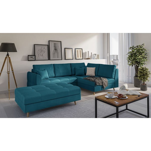 Türkiz lábtartó Ariella – Ropez-image-2