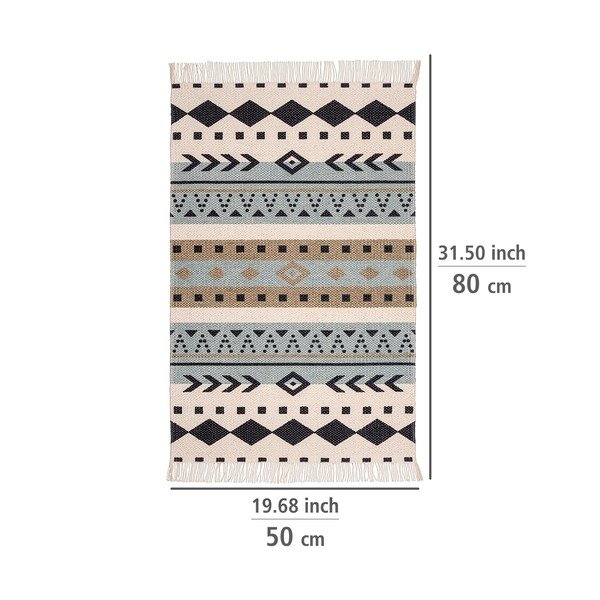 Bere újrahasznosított pamut fürdőszobai kilépő, 50 x 80 cm - Wenko-image-3