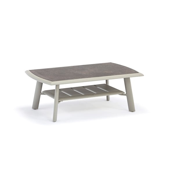 Alumínium kerti dohányzóasztal 60x96 cm Spring – Ezeis