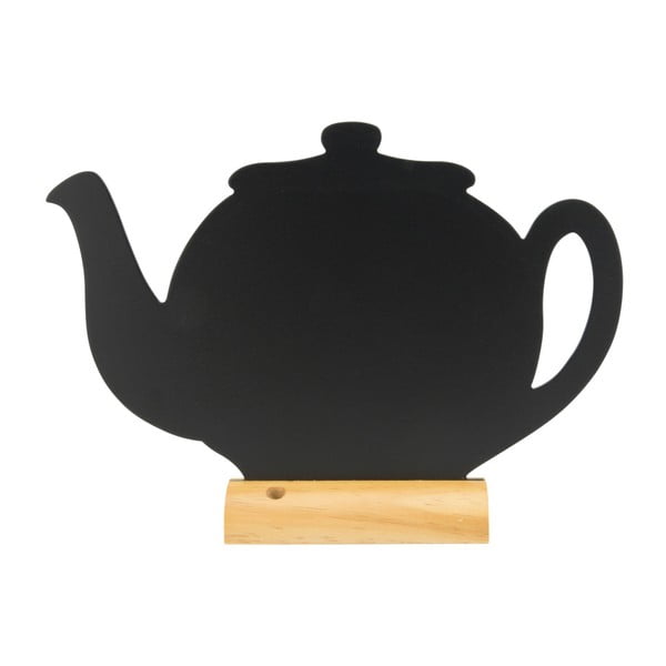 Silhouette Teapot írható tábla és kréta szett, állványos - Securit®