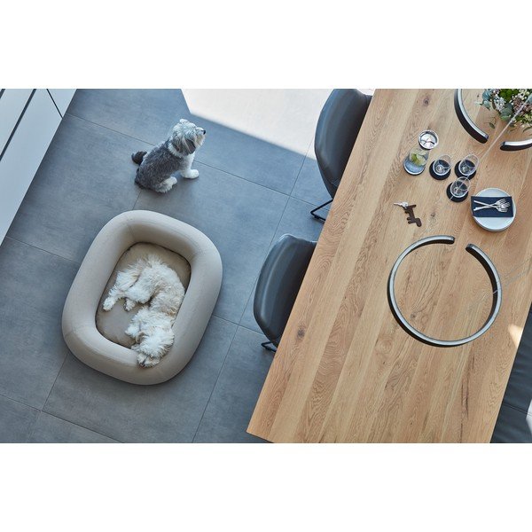 Világosbarna fekhely kutyáknak 76x93 cm Barca Taupe S/M – MiaCara-image-3