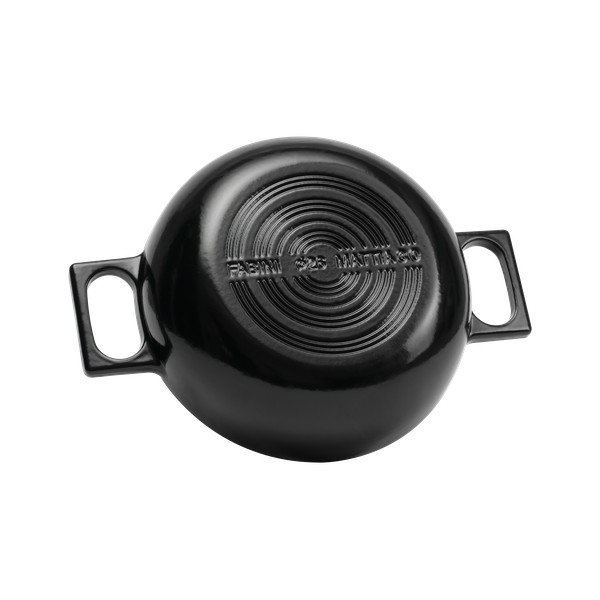 Öntöttvas serpenyő fedővel ø 26 cm tegame   Mattia 3.0 – FABINI-image-2