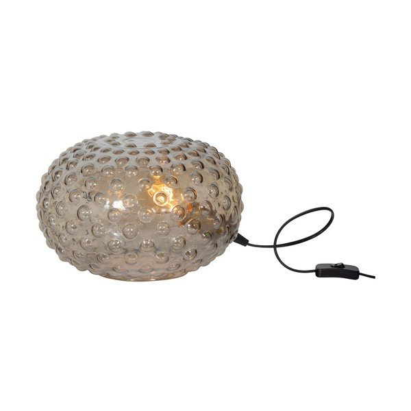 Bézs asztali lámpa üveg búrával (magasság 20 cm) Soap – BePureHome-image-4