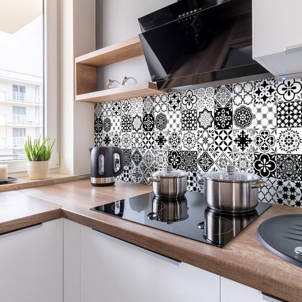 Cement Tiles Alexia 9 db falmatrica, 10 x 10 cm - Ambiance-image-1