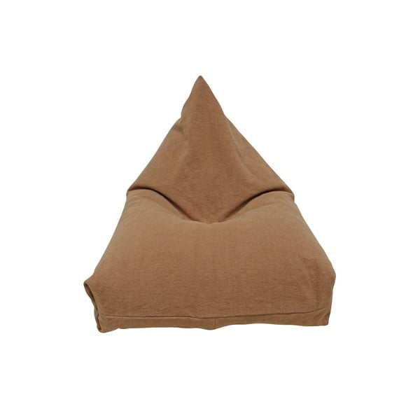 Terrakotta színű gyerek babzsák Cleo Toffee – Lorena Canals