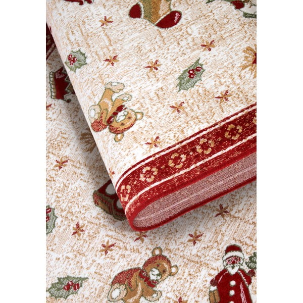 Piros pamutkeverék futószőnyeg karácsonyi mintával 80x200 cm Toy's Delight Red Christmas – Villeroy&Boch-image-4