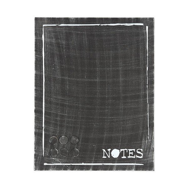 Memo fekete fém üzenőtábla - LABEL51-image-1
