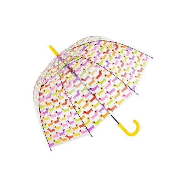 Multio Yellow átlátszó esernyő gyerekeknek