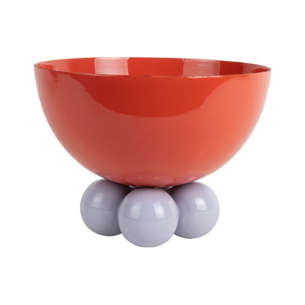 Piros vas tál ø 26 cm Double Funky – PT LIVING