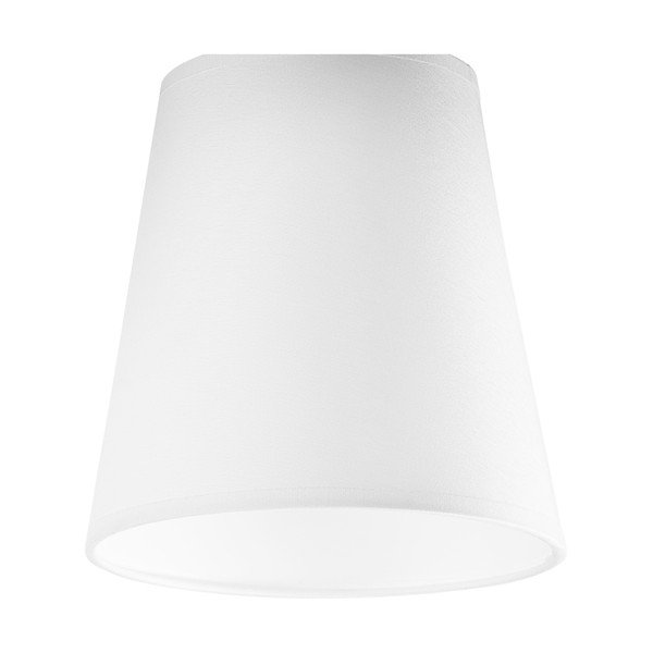 Fehér mennyezeti lámpa textil búrával ø 15 cm Lula – LAMKUR-image-4