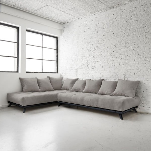 Senza Black/Granite Grey kanapé - Karup-image-2