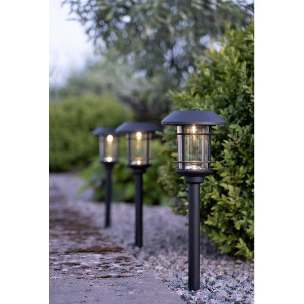 Fride 3 db kerti napelemes LED lámpa, magasság 34 cm - Star Trading-image-1