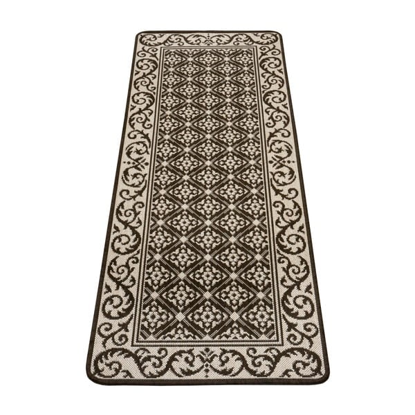 Weave Romb barna konyhai futószőnyeg, 70 x 180 cm - Hanse Home-image-2