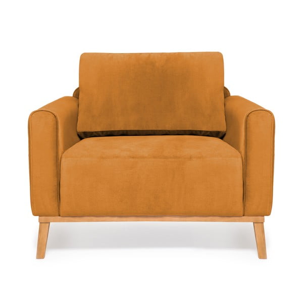 Milton Trend mustársárga fotel - Vivonita