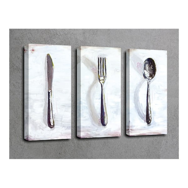 Dinner háromrészes vászonkép-image-1