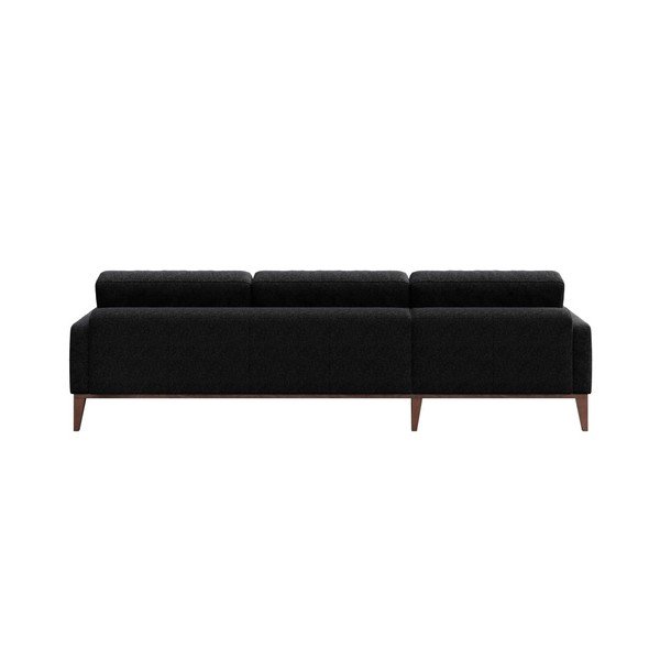 Musso Tufted antracit szürke kanapé jobboldali fekvőfotellel - MESONICA-image-3