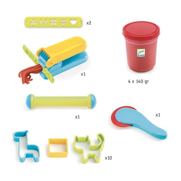 Gyurma formázó szett - Djecco-image-1