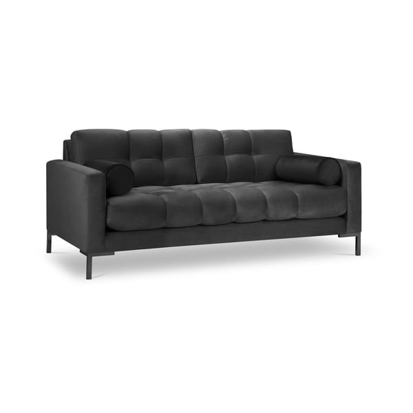 Bali sötétszürke bársony kanapé - Cosmopolitan Design-image-2