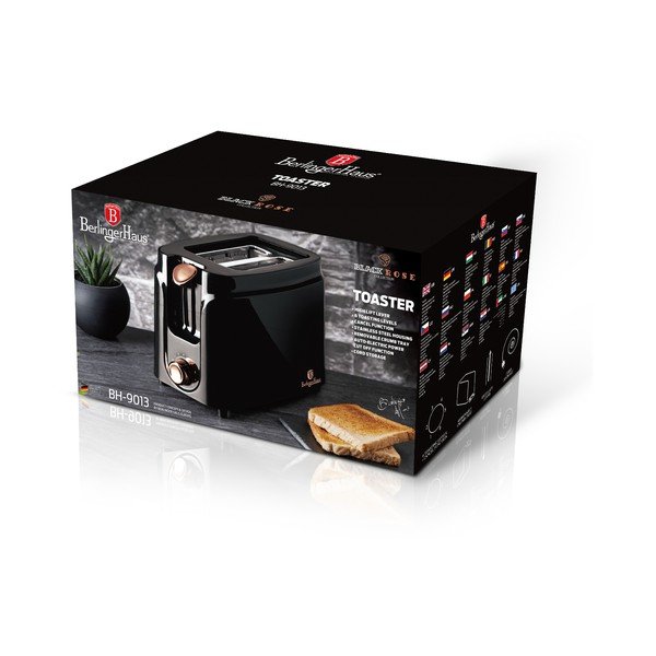 Fekete kenyérpirító Black Rose Collection - BerlingerHaus-image-2