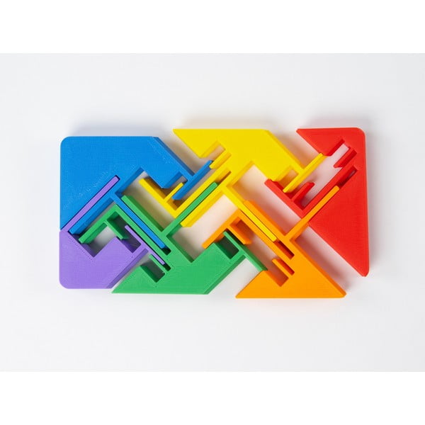 Logikai játék Zigguflat Puzzle – RecentToys-image-1