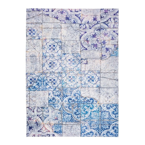 Alice szürke-kék szőnyeg, 60 x 110 cm - Universal