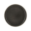 Mensa sötét szürke agyagkerámia tányér, átmérő 21 cm - Bitz
